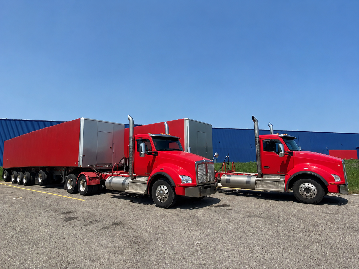 Container transloading near the Ports of NJ and NY